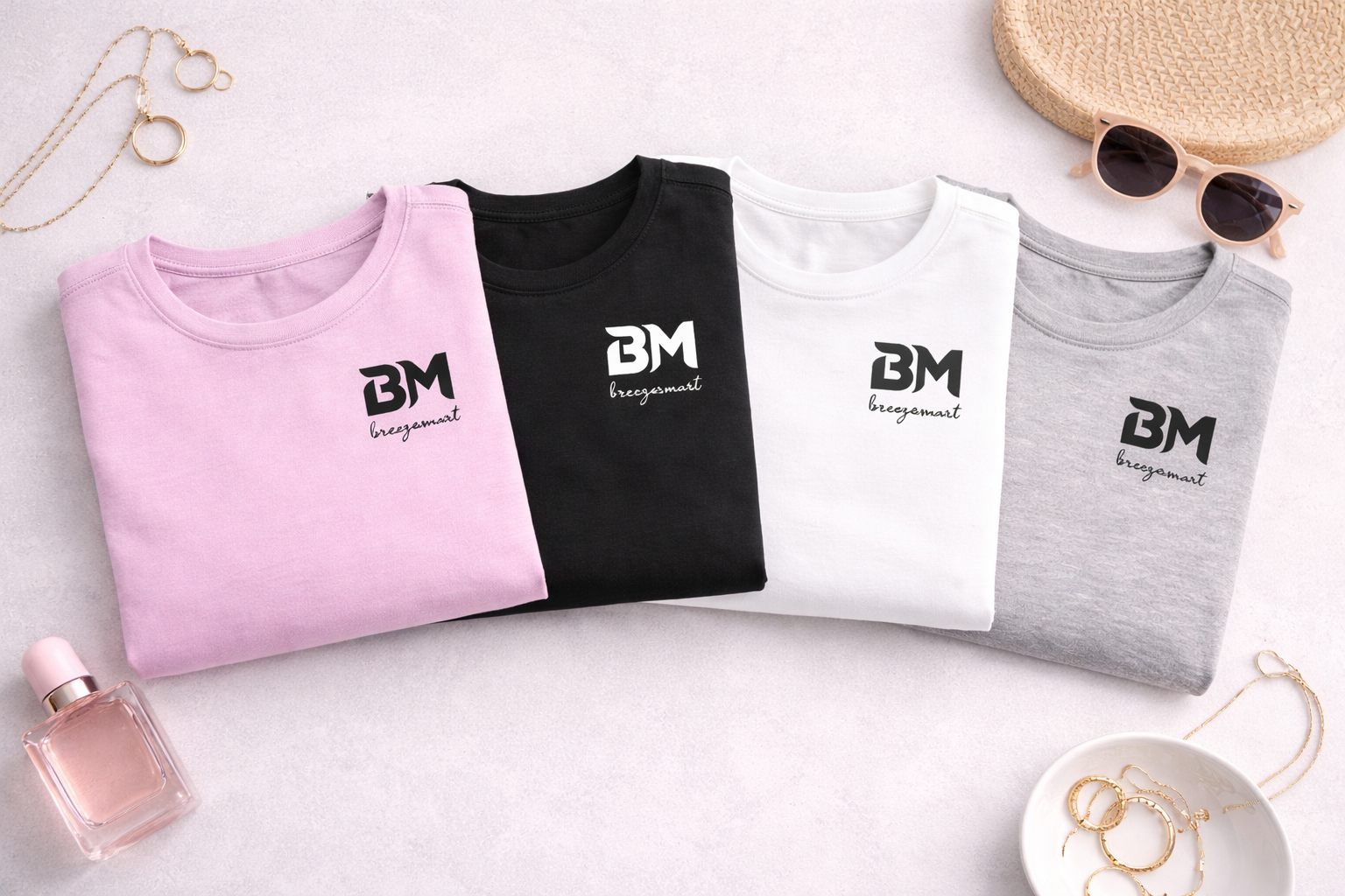 Girl's Crew Neck T-Shirt