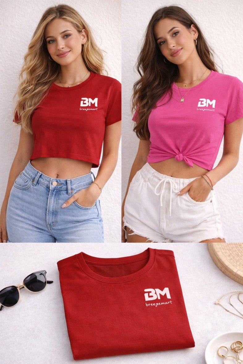 Girl's Crew Neck T-Shirt